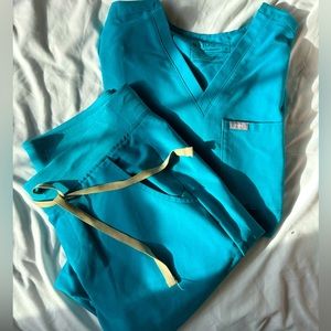 Teal Figs Brand Scrubs